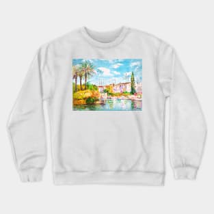 Empuriabrava. Alt Emporda Crewneck Sweatshirt